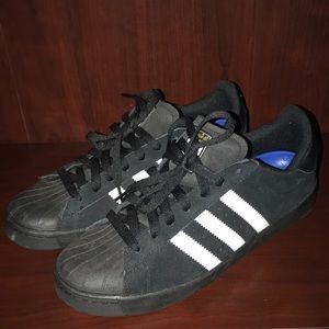 Adidas Superstar Vulc ADV Black Suede